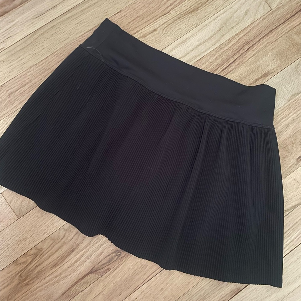 All in Motion Black Mini Skater Skirt
